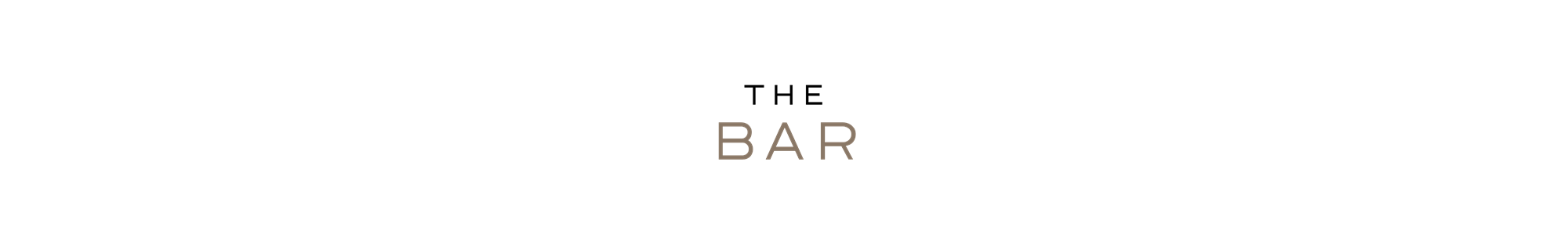 The Bar logo